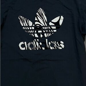 Velvet Logo Adidas T-shirt